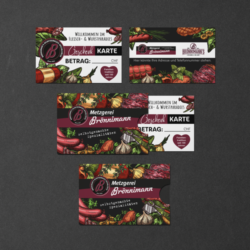 Gift Card Design by The ARTelier