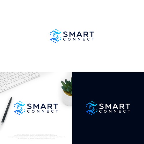 Logo design for SMART CONNECT Design by Shanawas7