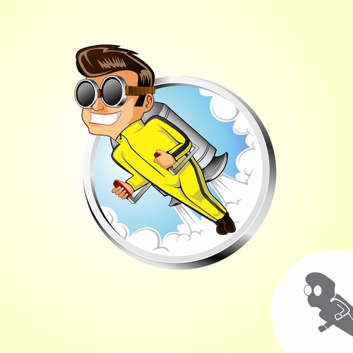 Create an awesome jetpack man for Android app Rocket Launcher Design by simbe