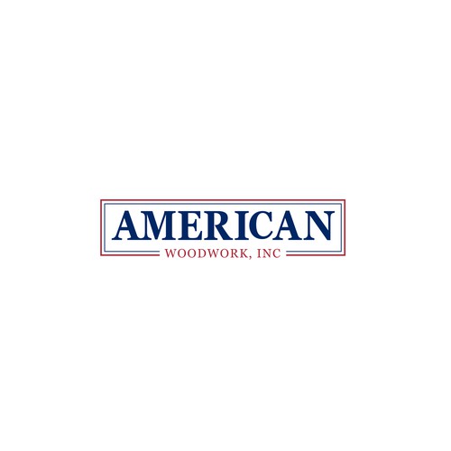 American Woodwork news a new logo Design by DesignWarrior13