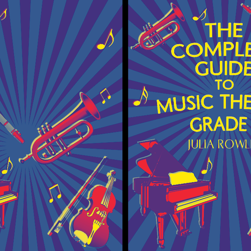 Music education book cover design Diseño de Larah McElroy