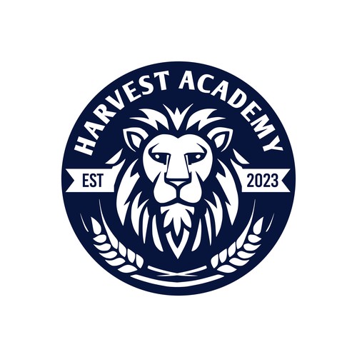 Harvest Academy Lions Mascot Design by krassak