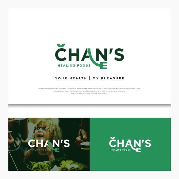 Design by FER GUN titled "Chan's Healing Foods"