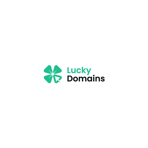 Design a logo and business card for LuckyDomains.io Design by Ledu