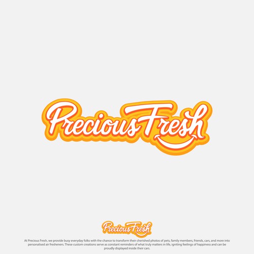 Create a Captivating Logo for Precious Fresh: Air fresheners that make you smile. Design von Divinehigh01