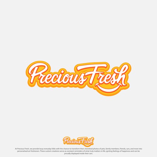 Create a Captivating Logo for Precious Fresh: Air fresheners that make you smile. Design by Divinehigh01