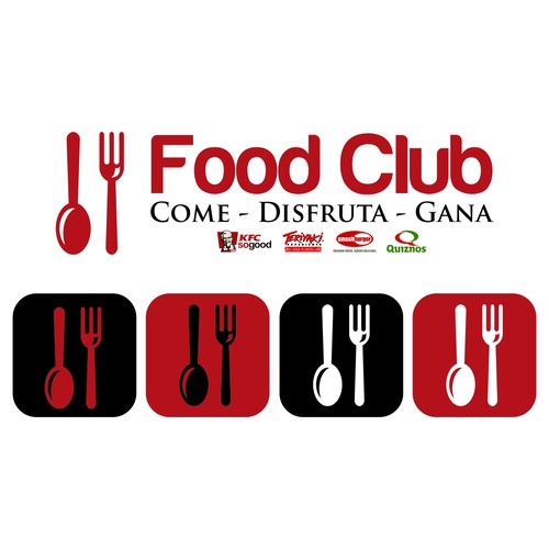 Food club the best and unique virtual club | Logo design contest | 99designs