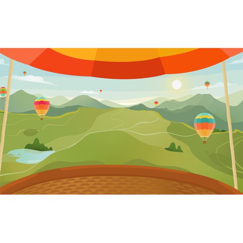 Community Contest | Illustrate your happy place as a virtual background (multiple winners!) Design by Alice Aleksandrova