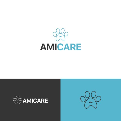 AMICARE need his logo Design by designbylevee