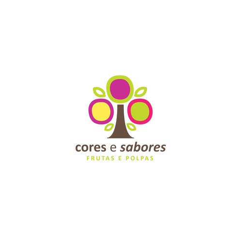 'Cores e Sabores', A Fresh Fruits Company Needs a Logo Logo design