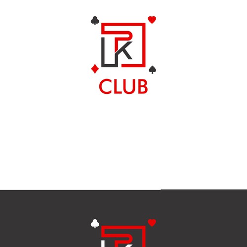 "Logo Poker Room" winning Landing page design