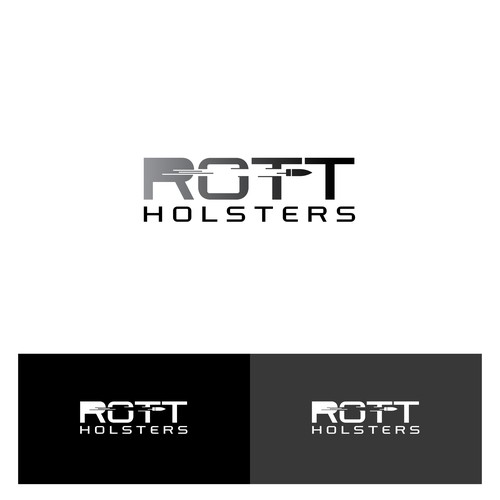 holster company logo Design by Arfian Huda