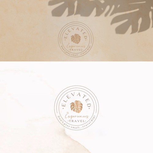 Luxury travel advisor logo for a small business looking to make it BIG Design by Tara✏️