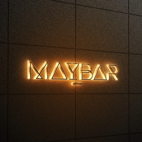 Logo for Upscale bar and lounge Diseño de Half-Tone™