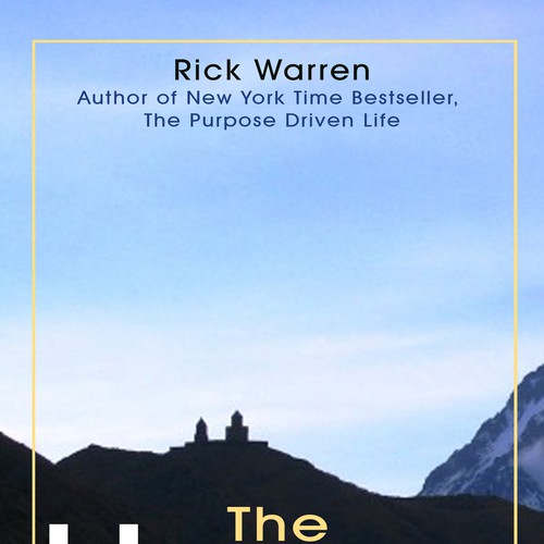 Design Rick Warren's New Book Cover Design réalisé par Giotablo