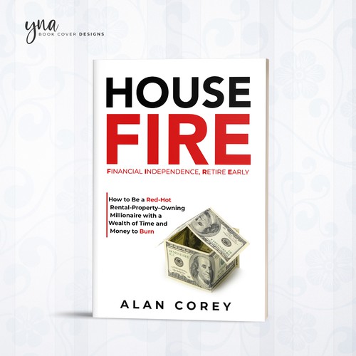 Eye-catching BOOK COVER with REAL ESTATE and EARLY RETIREMENT focus Design by Yna