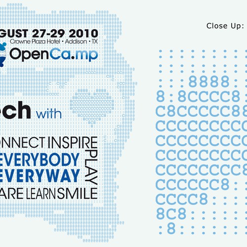 1,000 OpenCamp Blog-stars Will Wear YOUR T-Shirt Design! Ontwerp door NinjaStyle