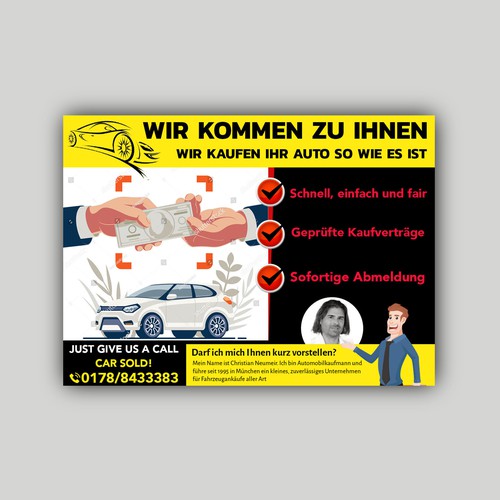 Postcard, flyer or print contest entry by allMarv