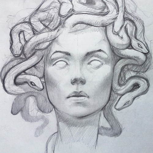 MEDUSA TATTOO Design by ILYA SKARYNA