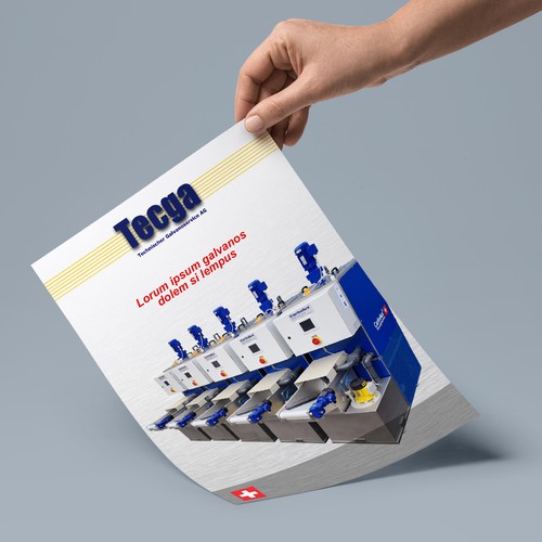 Ontwerpinzending door Brochure binnen de wedstrijdcategorie strandbar