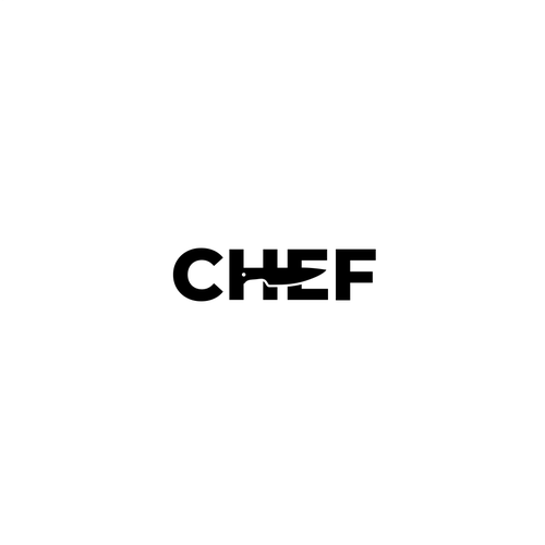"CHEF": Food & Cooking Social Media Logo Design by Marsman™