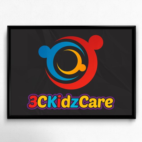 Create a modern yet bright, happy and fun logo for 3C Kidz Care Design by Vektory™