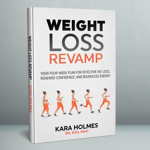 Design an eye-grabbing, compelling cover for a book on lasting weight loss Design by aikaterini