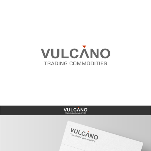"VULCANO, IRRUMPIENDO EN EL MERCADO DE METALES" winning Logo & business card