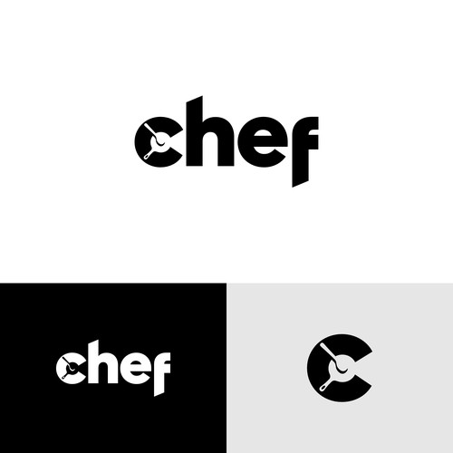 "CHEF": Food & Cooking Social Media Logo Design by Yantoagri