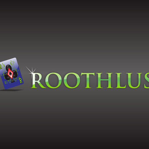 Logo for World-Class Online Poker Player Adam "Roothlus" Levy Ontwerp door andha™