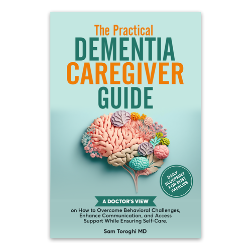 Design Creative Book Cover for Dementia Caregiver Guide Design by Knorpics