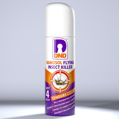 Design Design a standout label for a Super Effective Insect Killer Spray di P.D.S.