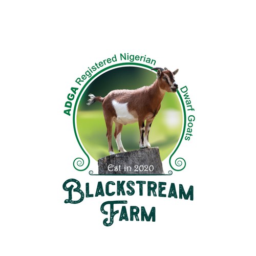 DESIGN A FUN AND PROFESSIONAL LOGO FOR AN AWARD WINNING GOAT FARM Design by baroudi