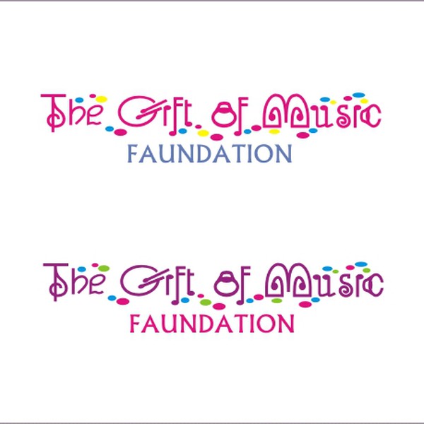Help launch The Gift of Music Foundation with a WINNING Logo!