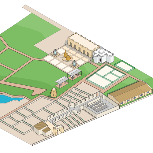 Farm's Map Design by wongso_salimun