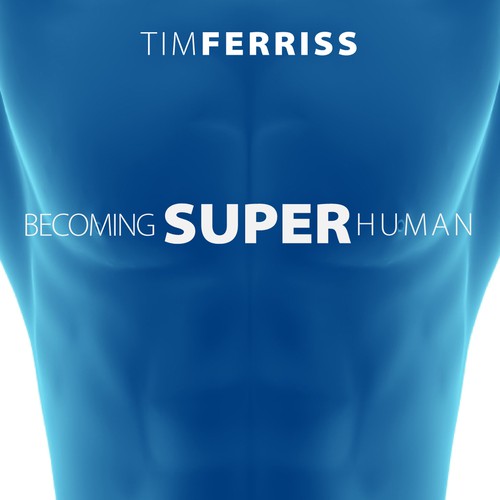 "Becoming Superhuman" Book Cover デザイン by Carl Winans
