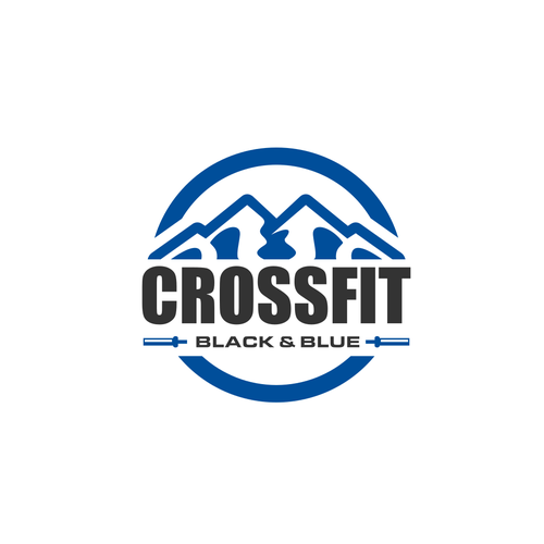 CrossFit Black & Blue -logo design Design by sriredjeki