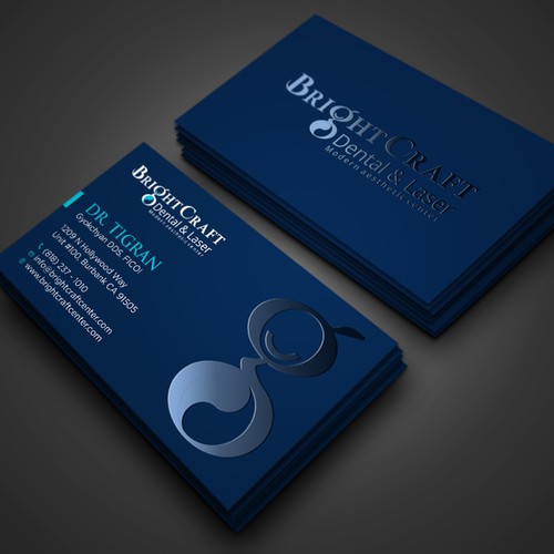 Modern Dental and Medical SPA business card Ontwerp door RENEXIT