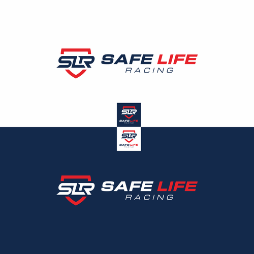 Logo Redesign for Safe Life Racing!  A manufacturer of auto racing safety equipment. Design by HTM