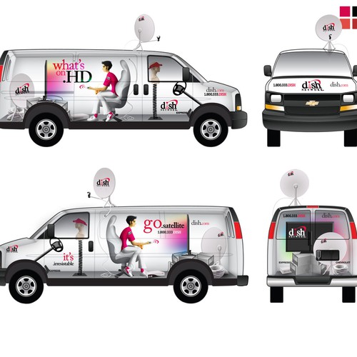 V&S 002 ~ REDESIGN THE DISH NETWORK INSTALLATION FLEET Design by iSergio
