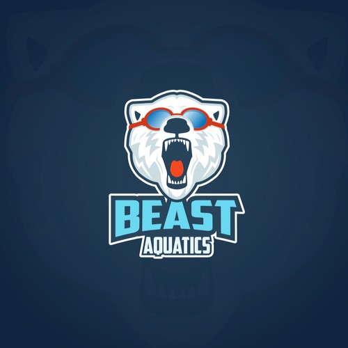 Strong, athletic Yeti design for a new team! Design by Creafyx