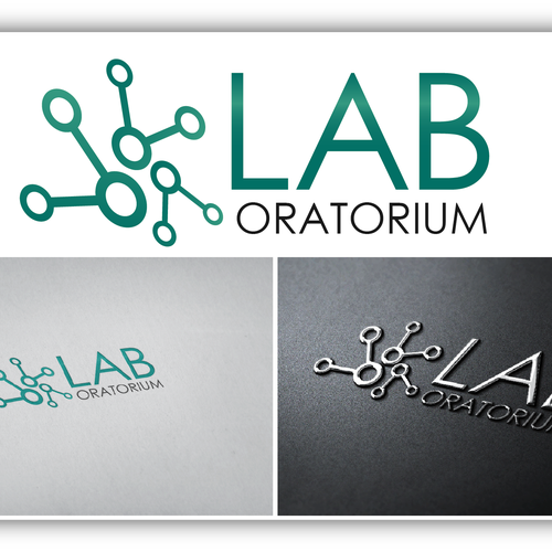 logo for "Laboratorium" or "Lab" Design by AC™