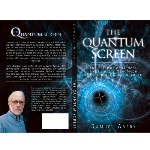 Design di Book Cover: Quantum Physics & Consciousenss di srk1xz