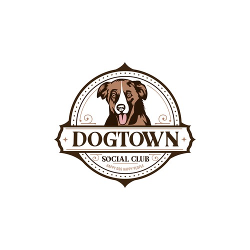 vintage/rustic/victorian design for dog daycare/boarding Design by CervusDesigns