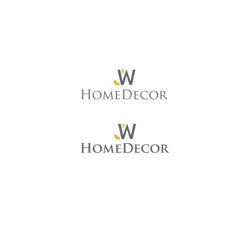 JW Home Decor Logo Design by designgeo