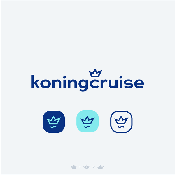 Logo for KoningCruise ("KingCruise")
