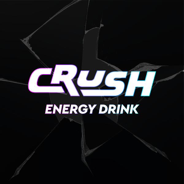Logo design for CRUSH Energy Drink