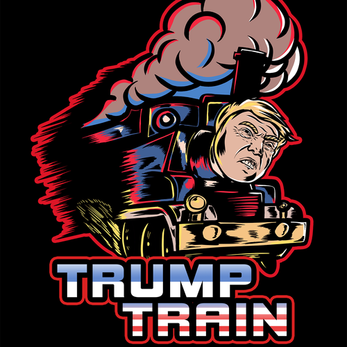 Trump Train Design | T-shirt contest