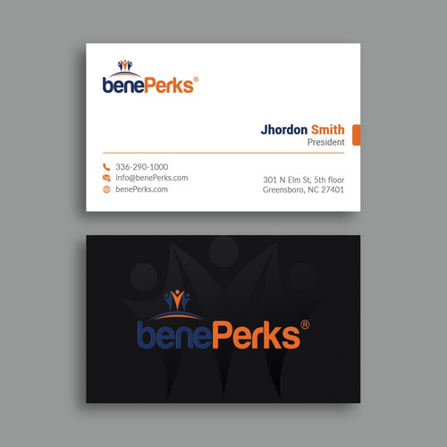 Biz Cards for fast growing company Design by Branding_BD