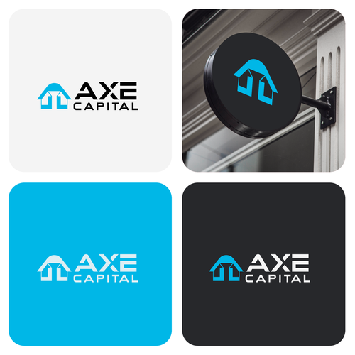 Axe Capital Logo Design by casign